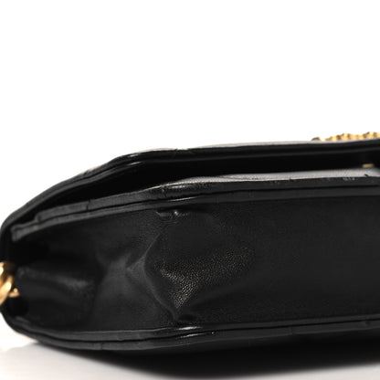 Chanel Lambskin Quilted Chanel 19 Wallet On Chain WOC Black 10 of 11