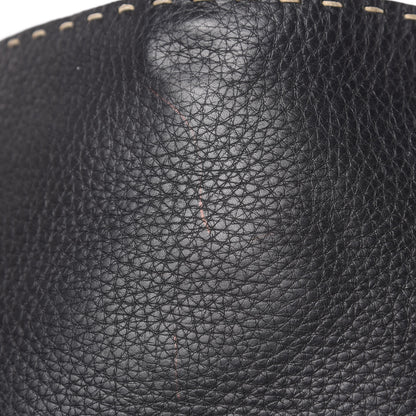 Fendi Calfskin Romano Selleria Crossbody Bag Black 13 of 15