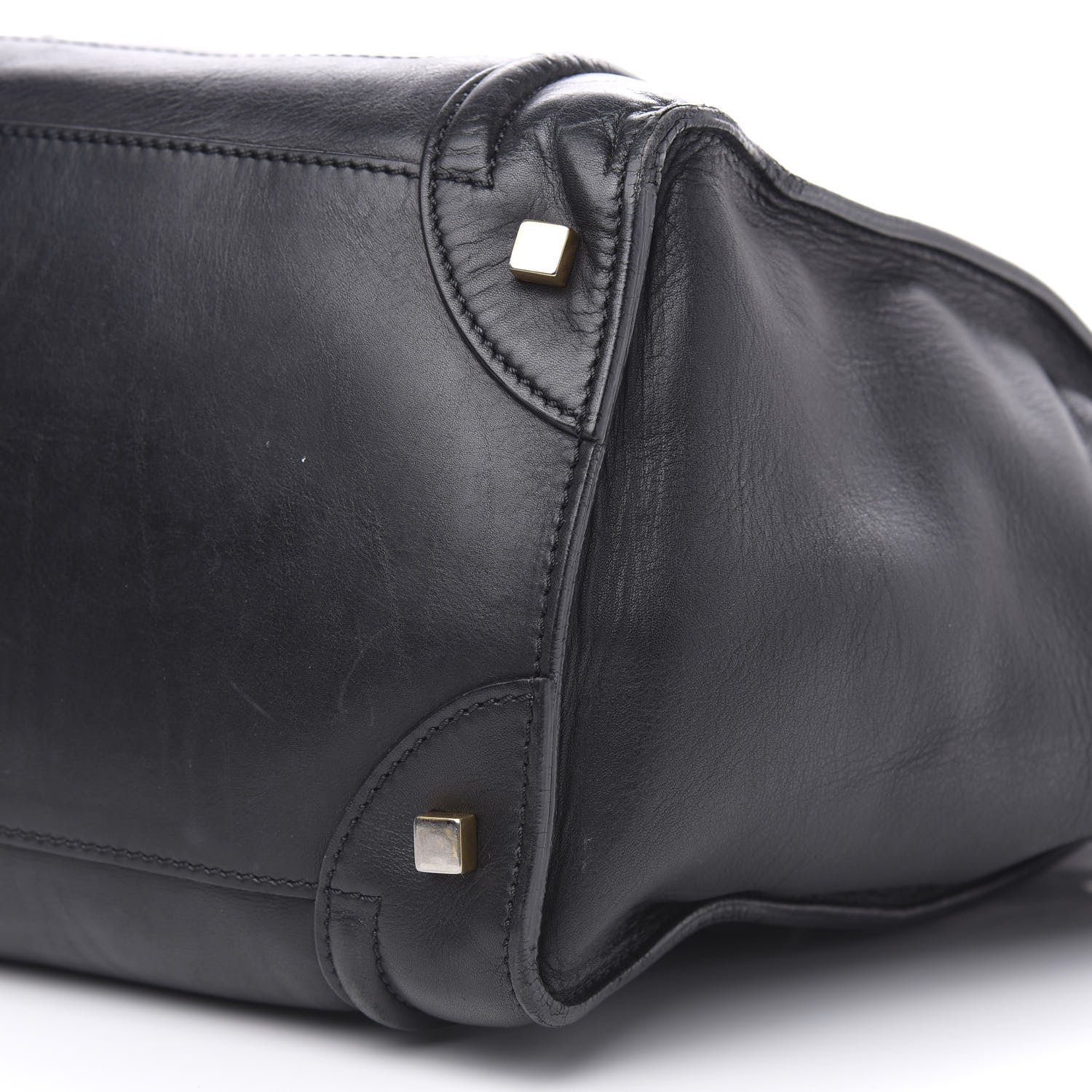 Celine Smooth Calfskin Mini Luggage Black 9 of 17