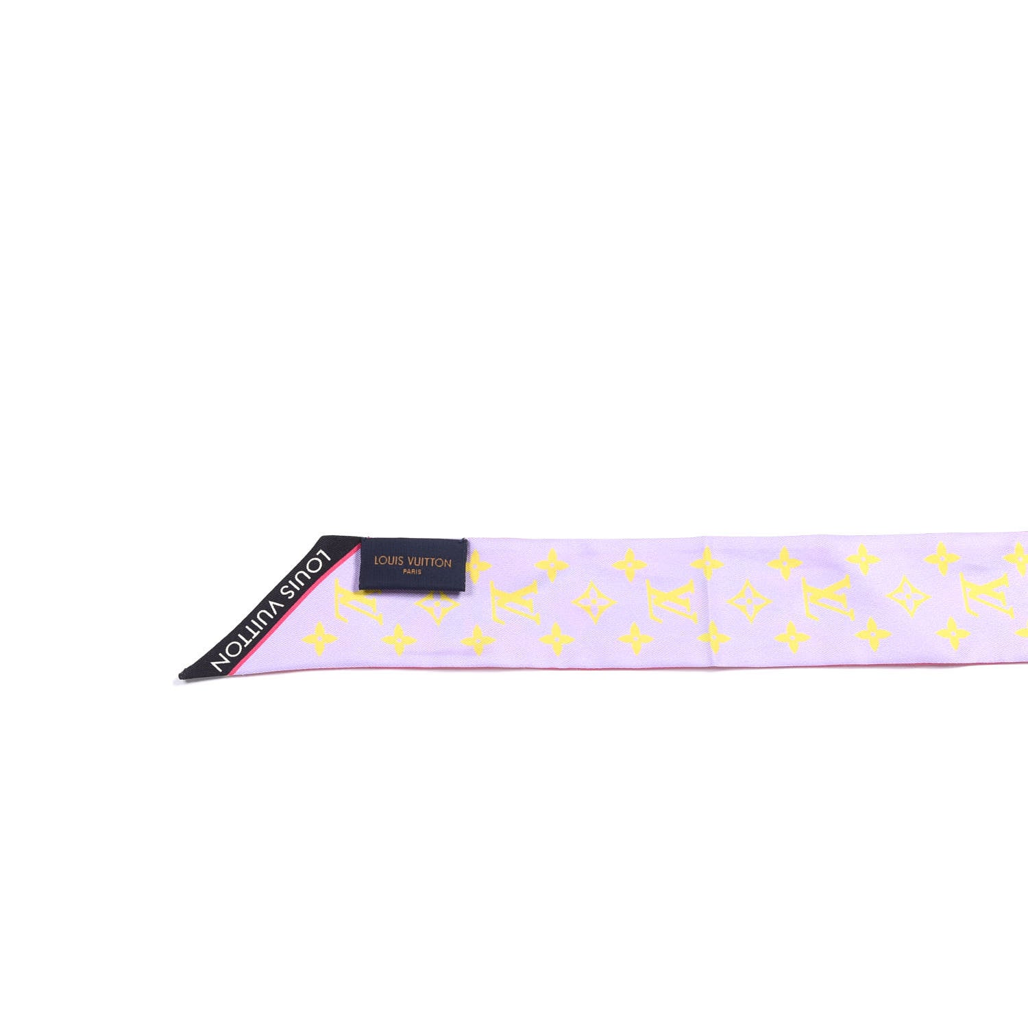 Louis Vuitton Silk Monogram LV And Me BB Bandeau Rose Pop 3 of 3