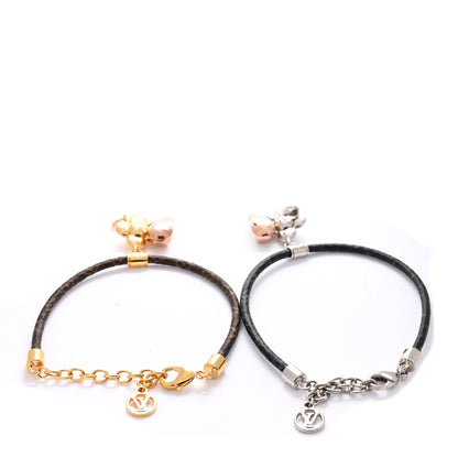 Louis Vuitton Monogram Vivienne Amour Bracelet Set 4 of 7