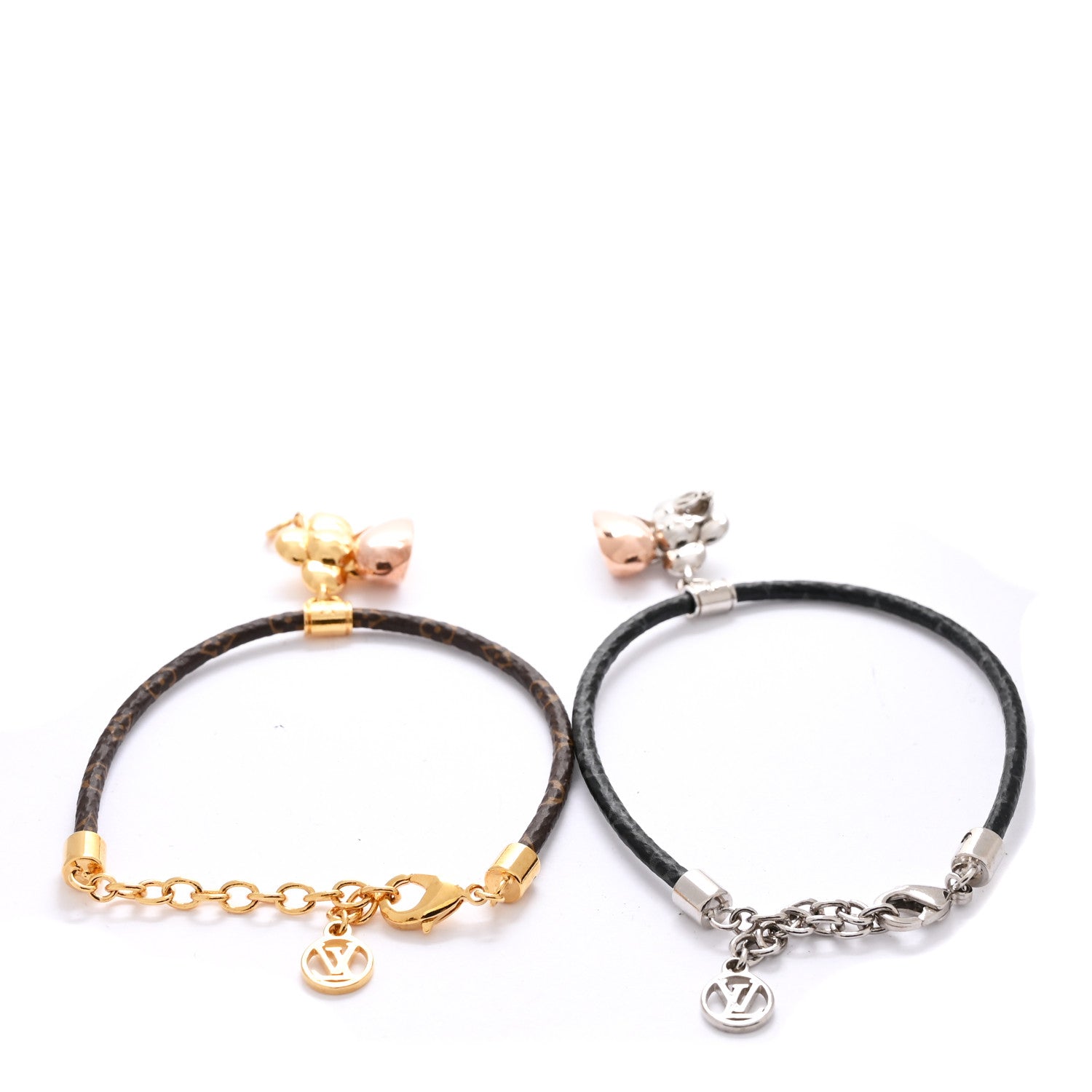 Louis Vuitton Monogram Vivienne Amour Bracelet Set 4 of 7