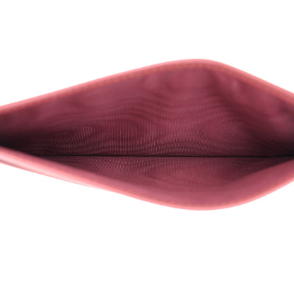Christian Dior Patent Cannage Lady Dior Clutch Mallow Rose 9 of 14