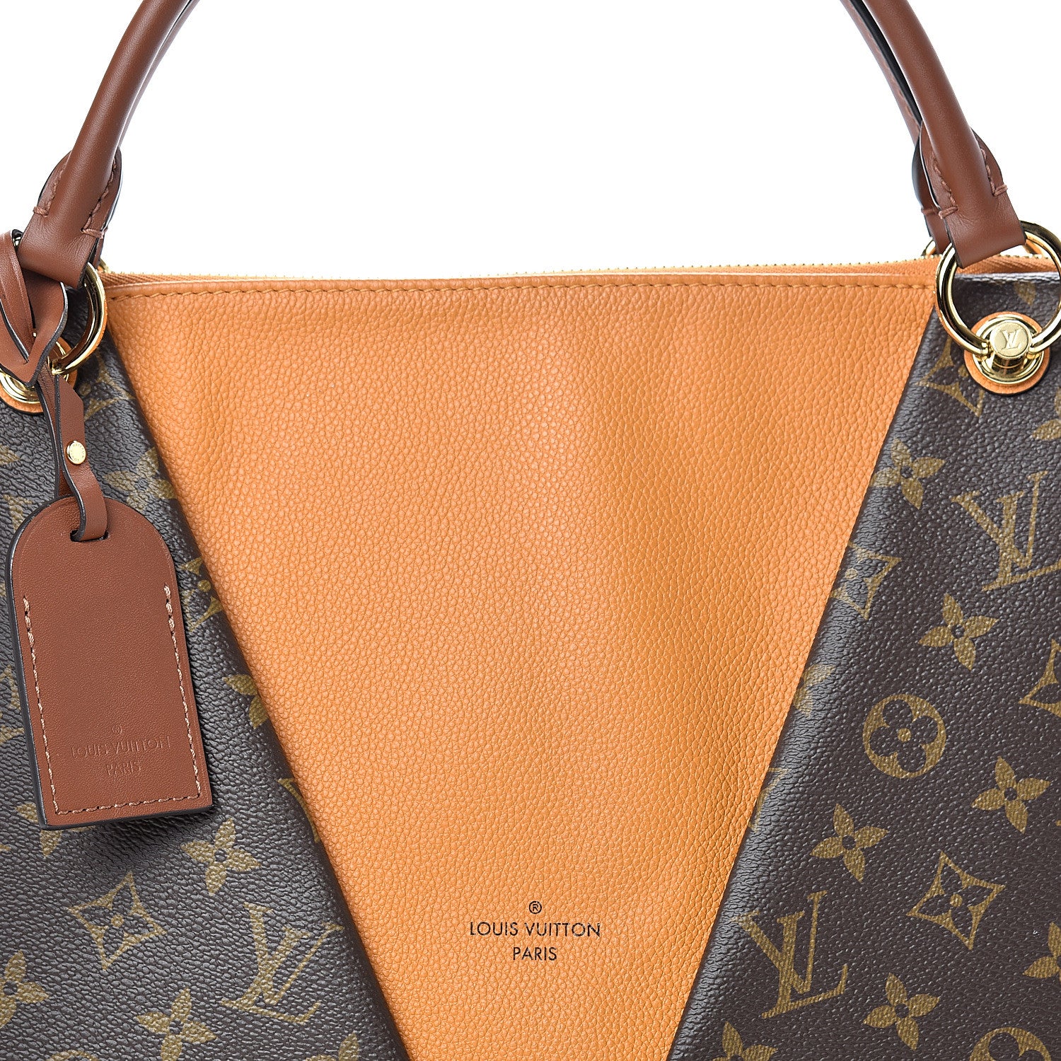 Louis Vuitton Monogram V Tote MM Safran 8 of 12