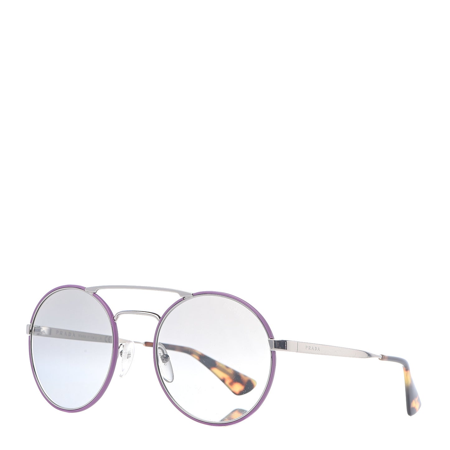 Round Sunglasses SPR51S Purple