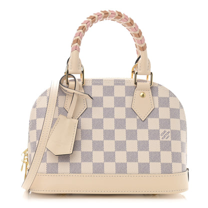 Louis Vuitton Damier Azur Braided Alma BB 1 of 12