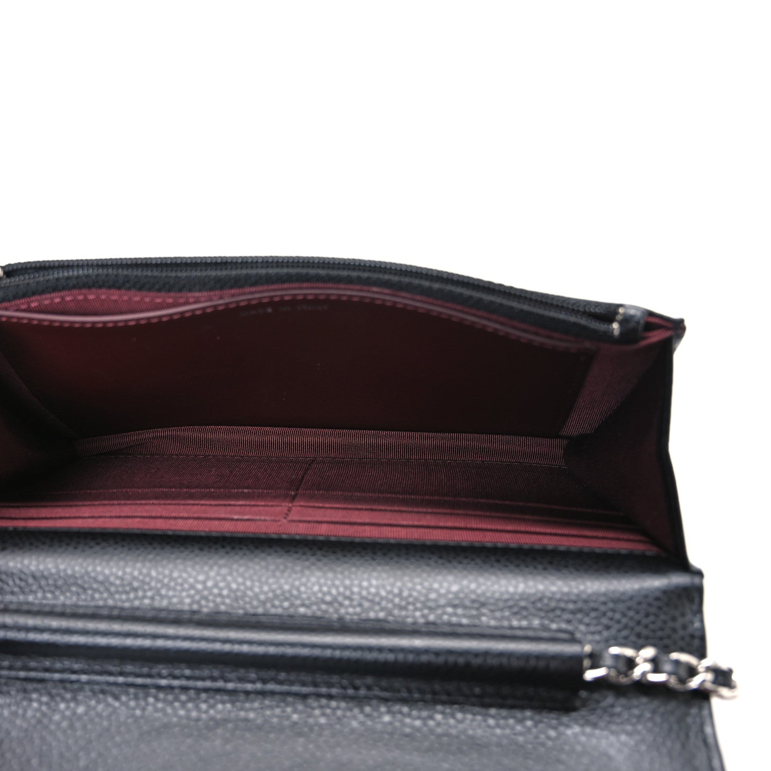 Chanel Caviar Quilted Wallet On Chain WOC Black 5 of 11