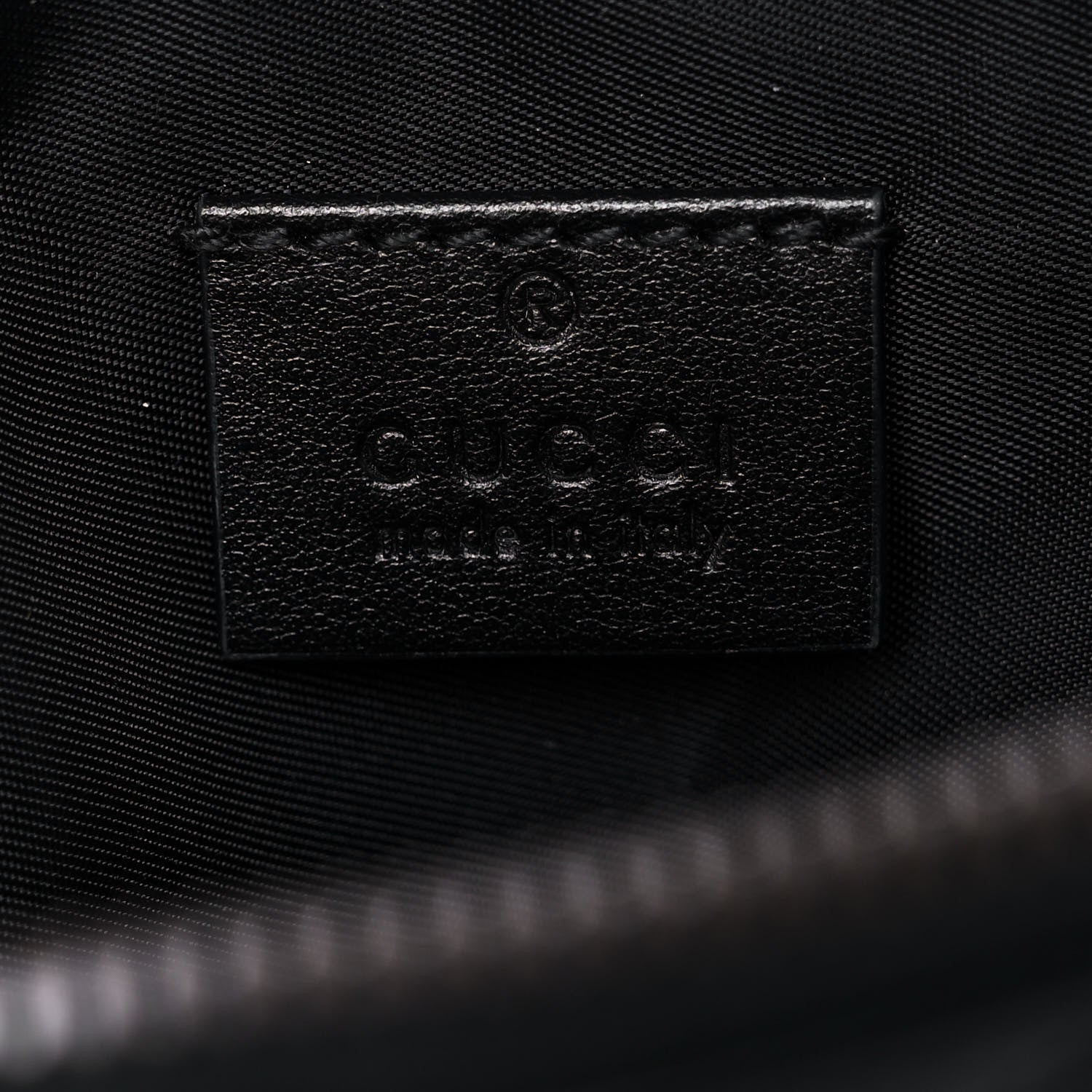 Gucci Calfskin Matelasse GG Marmont Pouch Cosmetic Case Black 6 of 10