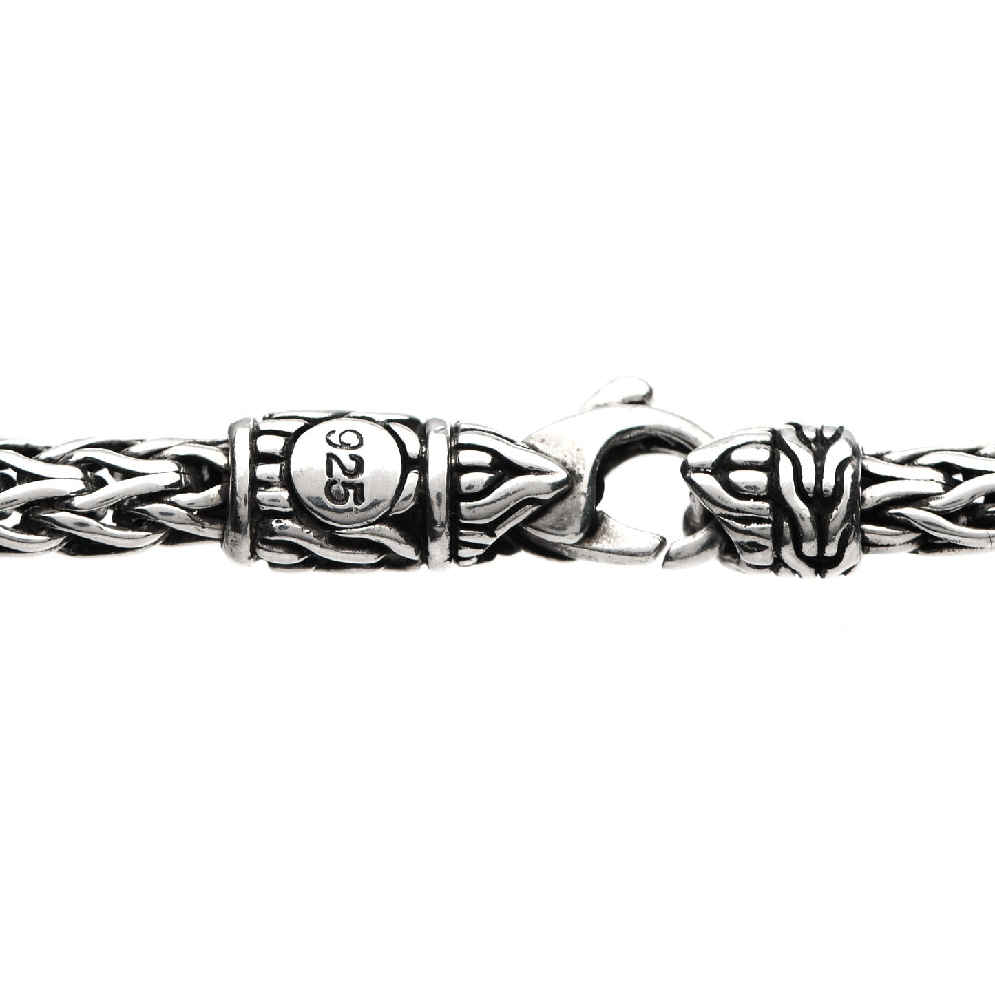 Sterling Silver Palu Station Sautoir Necklace 36"