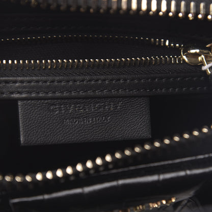 Givenchy Calfskin Crocodile Embossed Mini Antigona Black 7 of 11