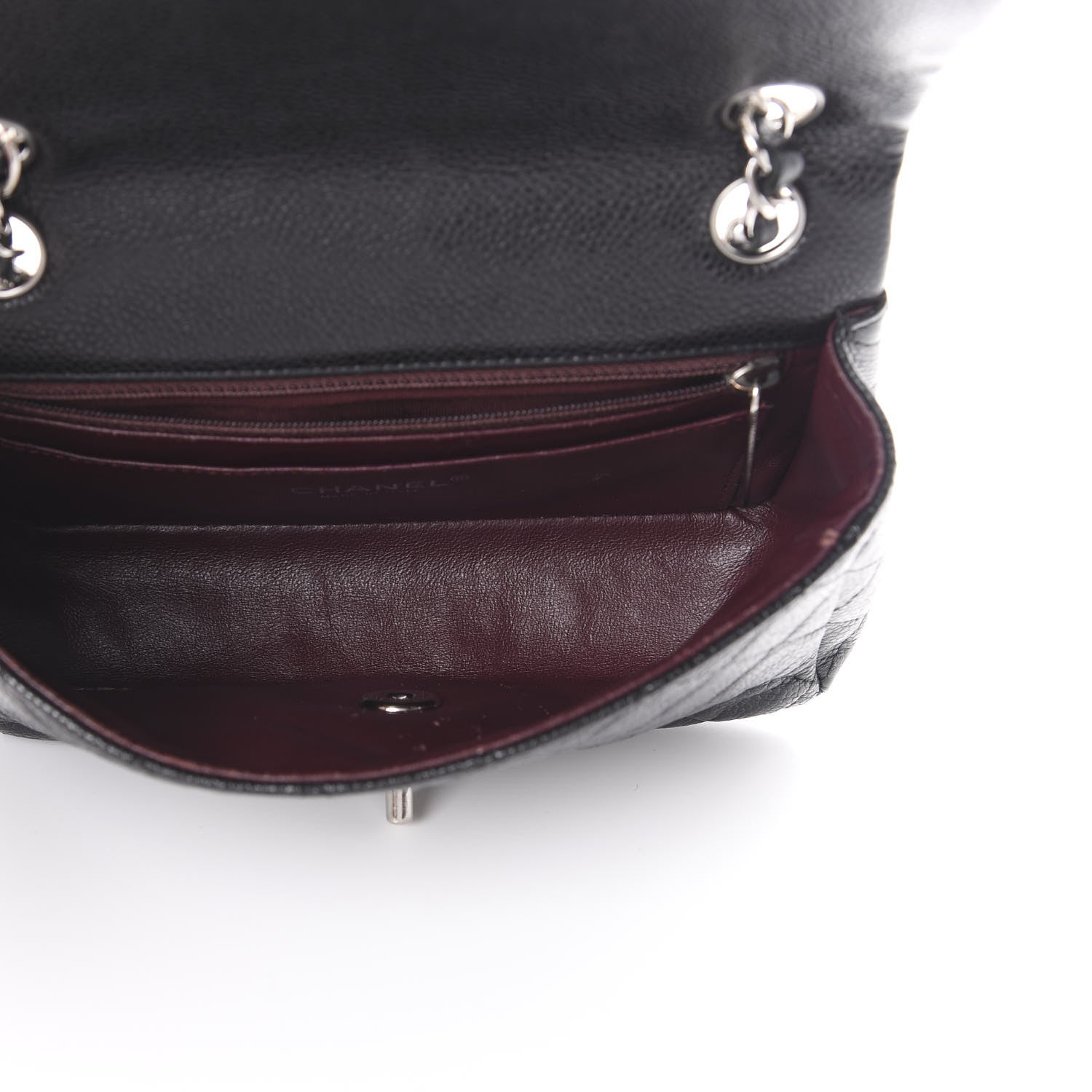 Chanel Caviar Quilted Mini Rectangular Flap Black 4 of 11