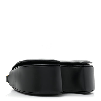 Off-White OFF WHITE Calfskin Burrow Saddle Bag Black 4 of 14