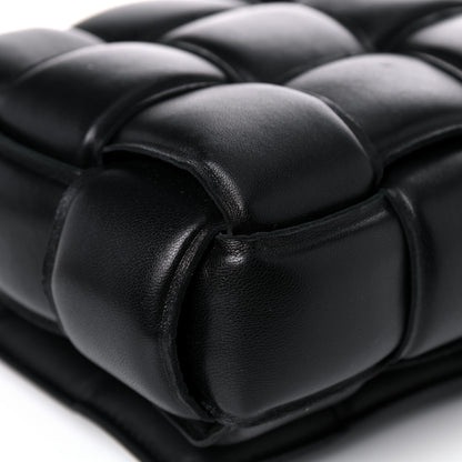 Bottega Veneta Nappa Maxi Intreccio Padded Cassette Crossbody Bag Black 10 of 18