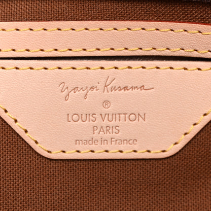 Louis Vuitton Monogram Kusama Pumpkin Dots Keepall Bandouliere 55 Red 5 of 11
