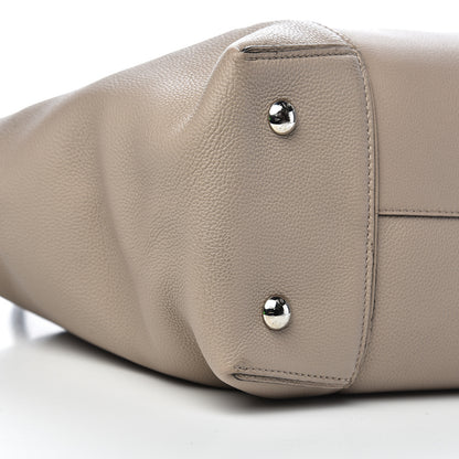 Louis Vuitton Veau Cachemire Soft Lockit MM Galet 22 of 24