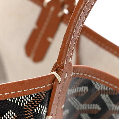 Goyard Goyardine Saint Louis GM Black Gold 12 of 12