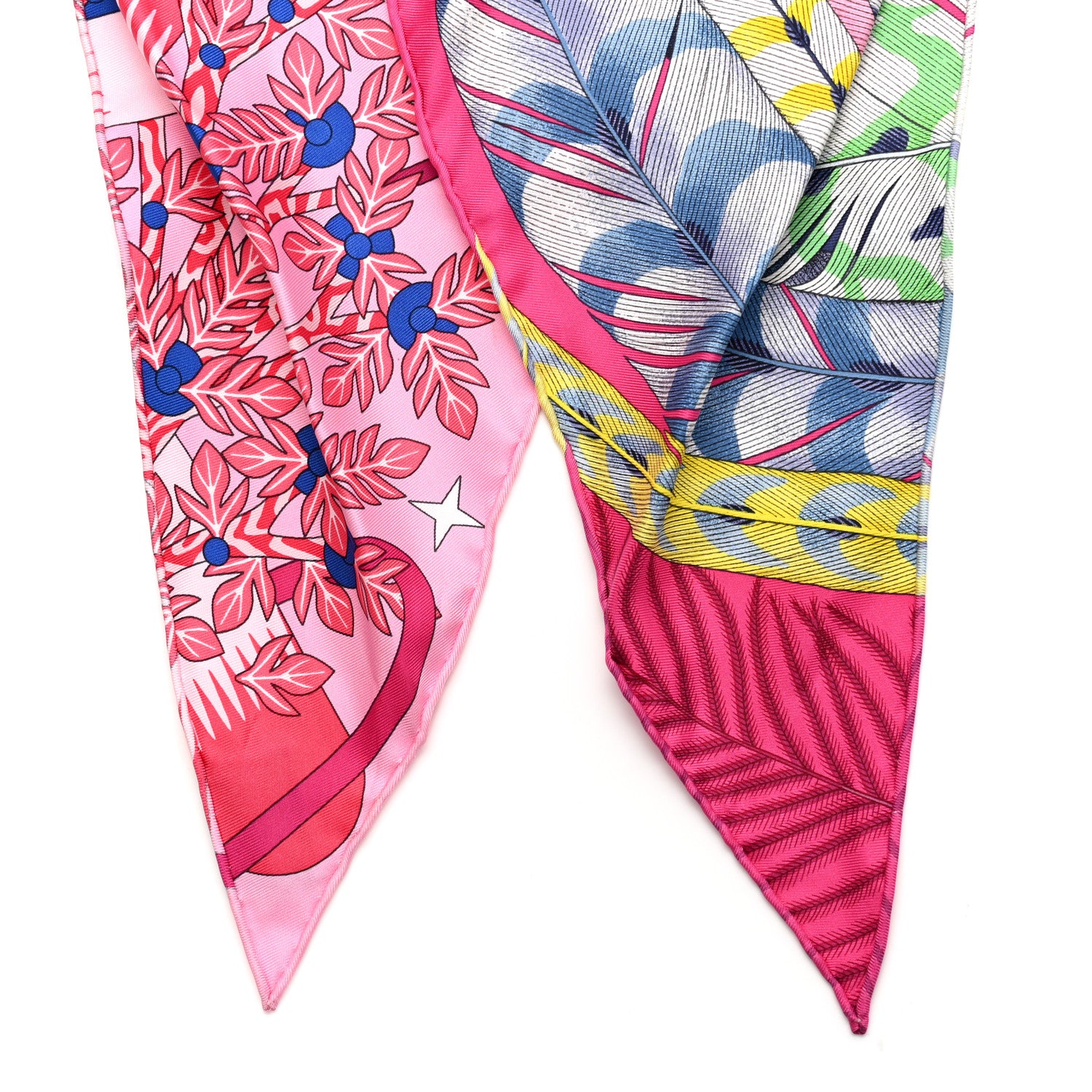 Hermes Silk Ring Scarf Rose 2 of 4