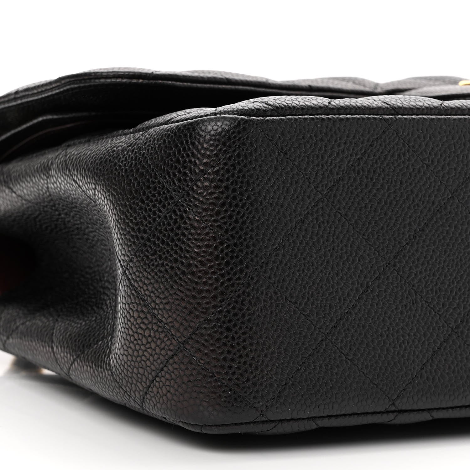 Chanel Caviar Quilted Jumbo Double Flap Black 9 of 11