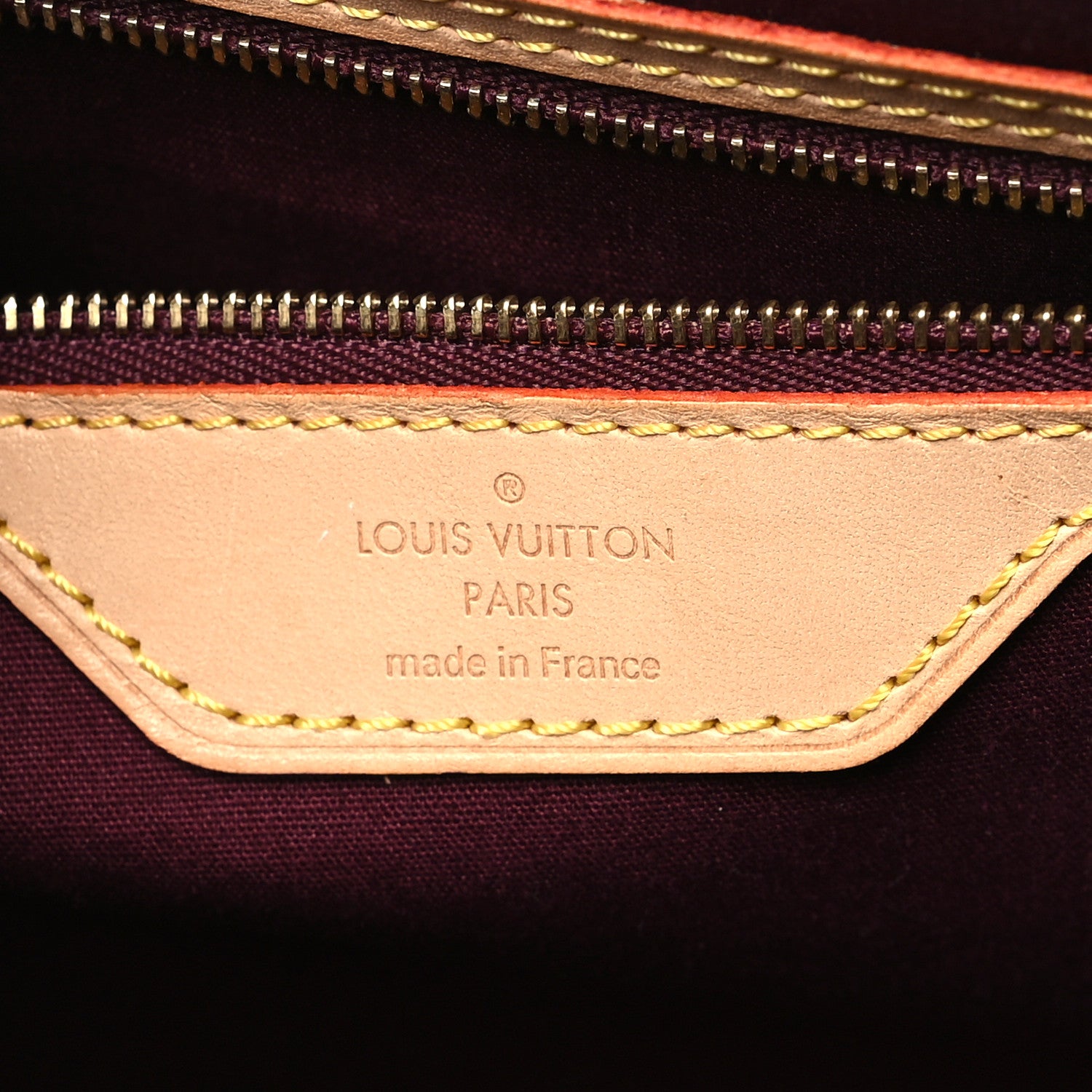 Louis Vuitton Vernis Brea MM Griotte 6 of 8