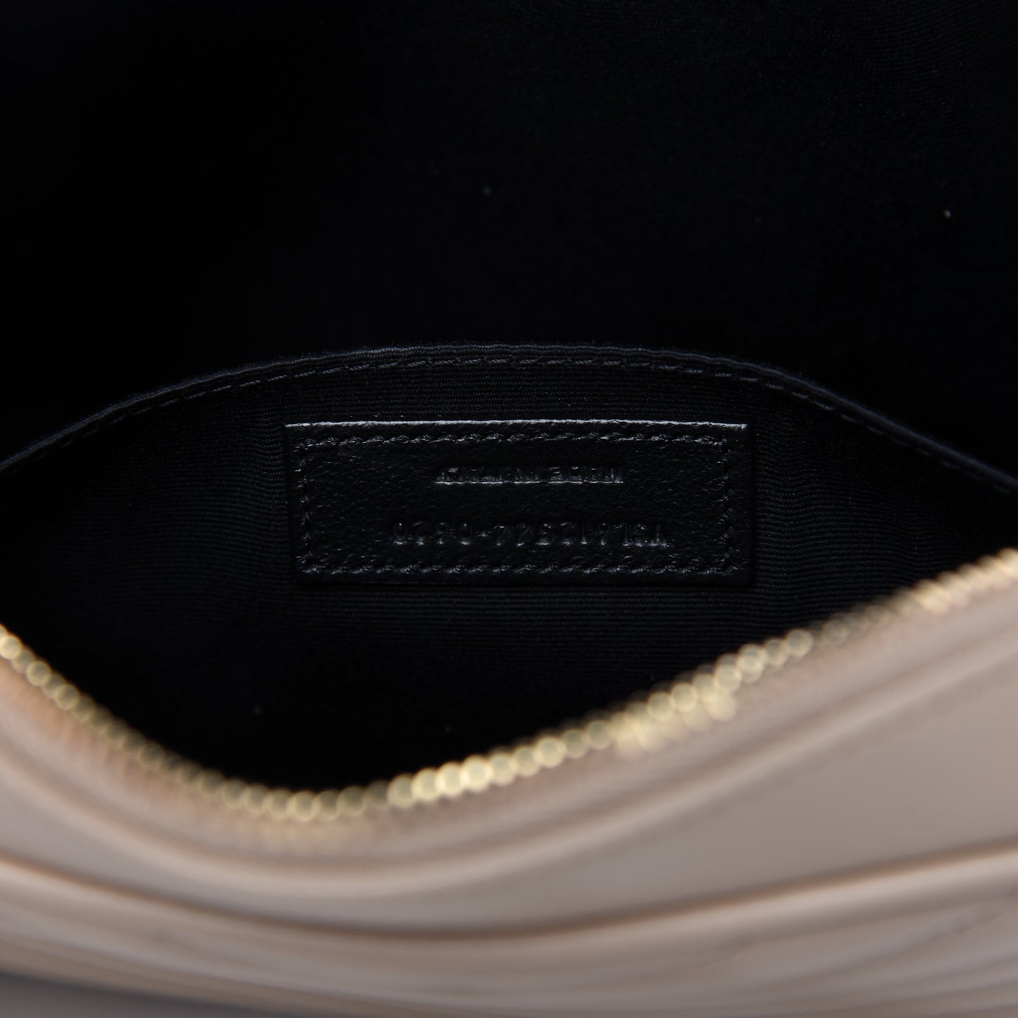 Calfskin Matelasse Monogram Lou Camera Bag Dark Beige