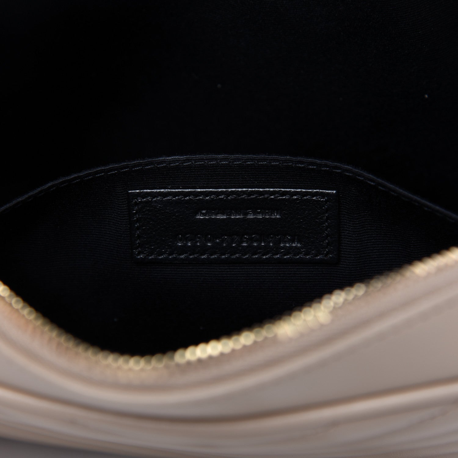 Saint Laurent Calfskin Matelasse Monogram Lou Camera Bag Dark Beige 9 of 9