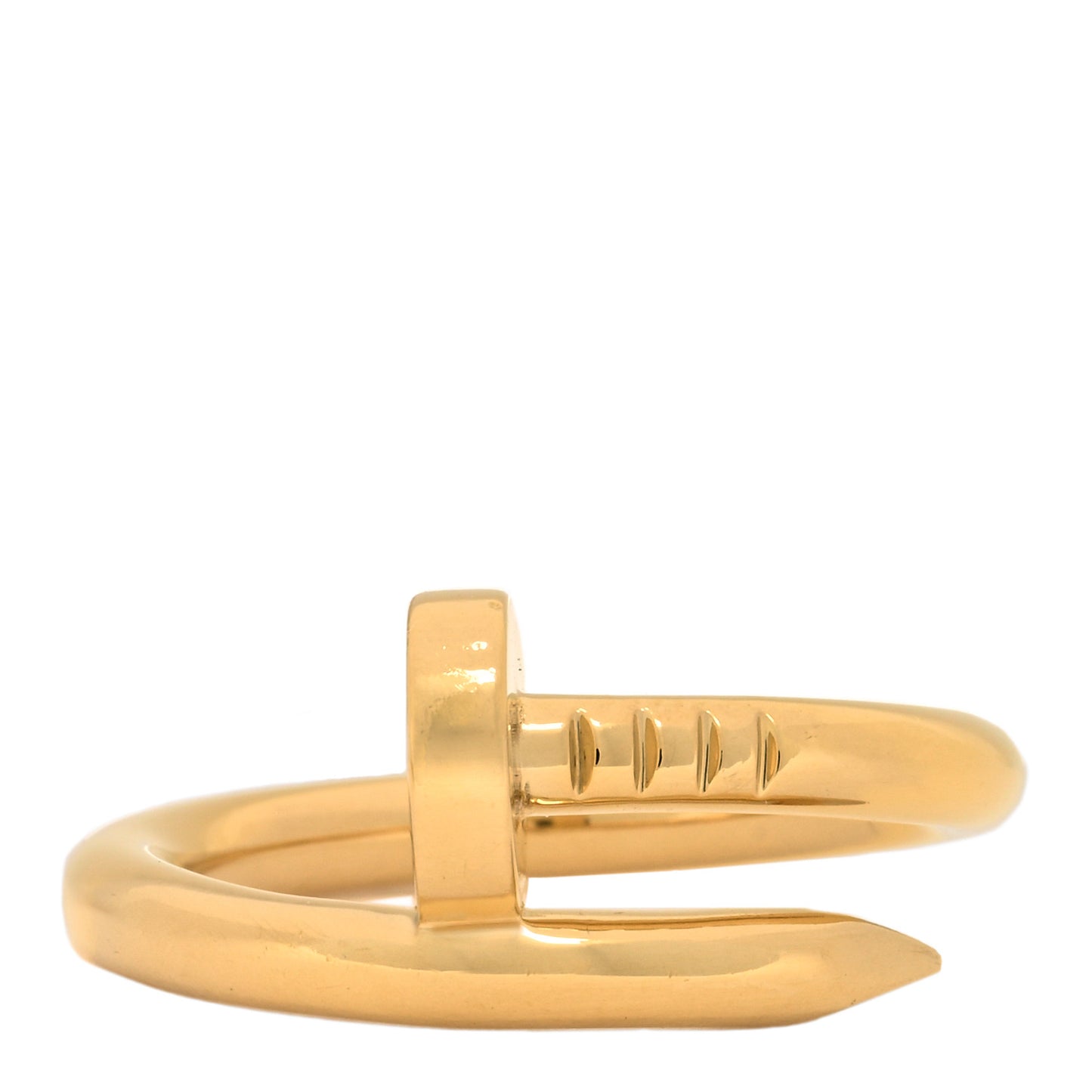 18K Yellow Gold Juste Un Clou Ring 54 6.75