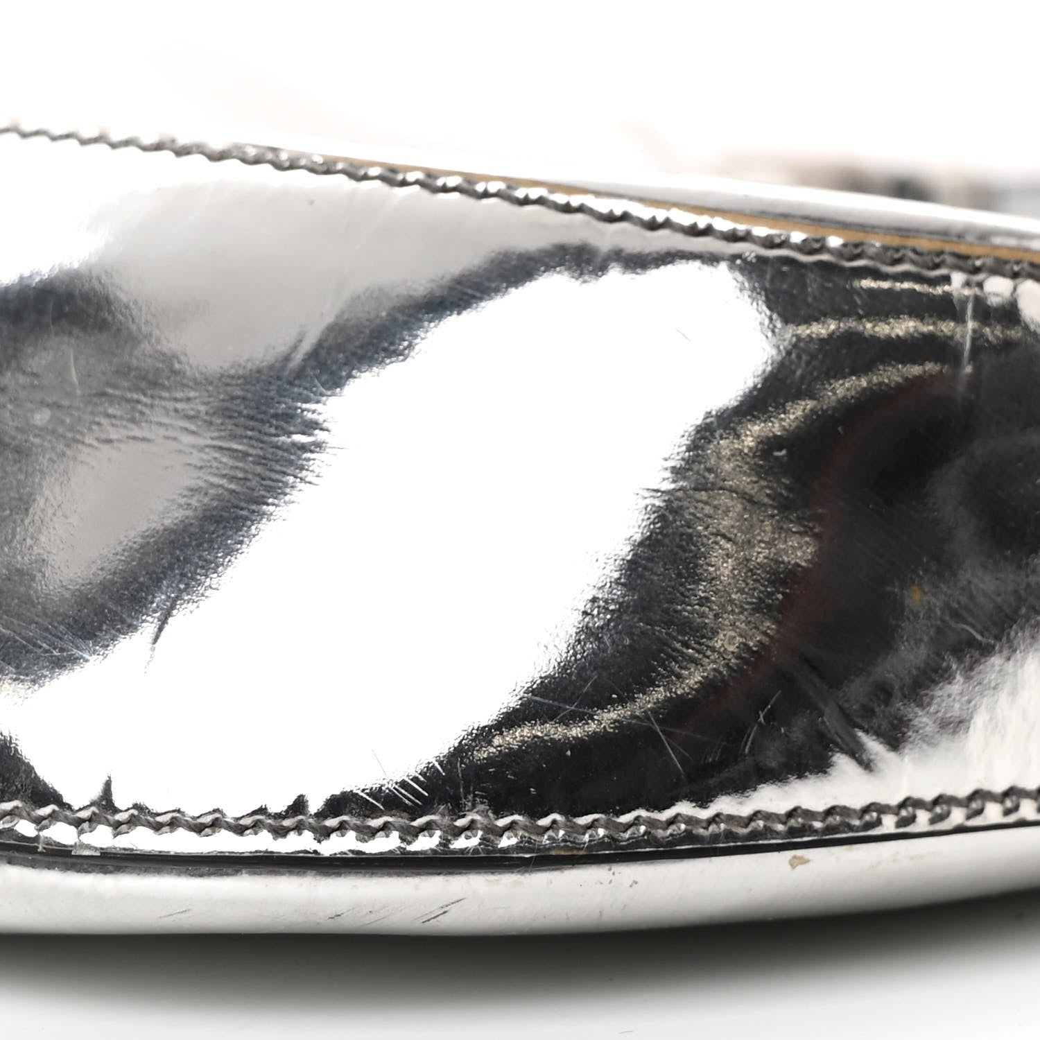 Prada Spazzolato Cleo Shoulder Bag Argento 10 of 11