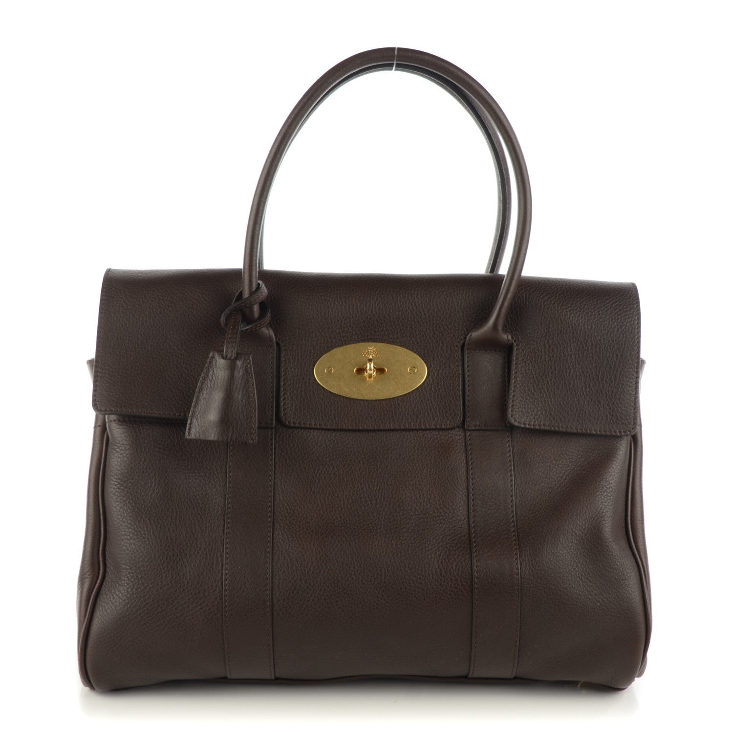 Mulberry Natural Leather Bayswater Chocolate 1 of 7
