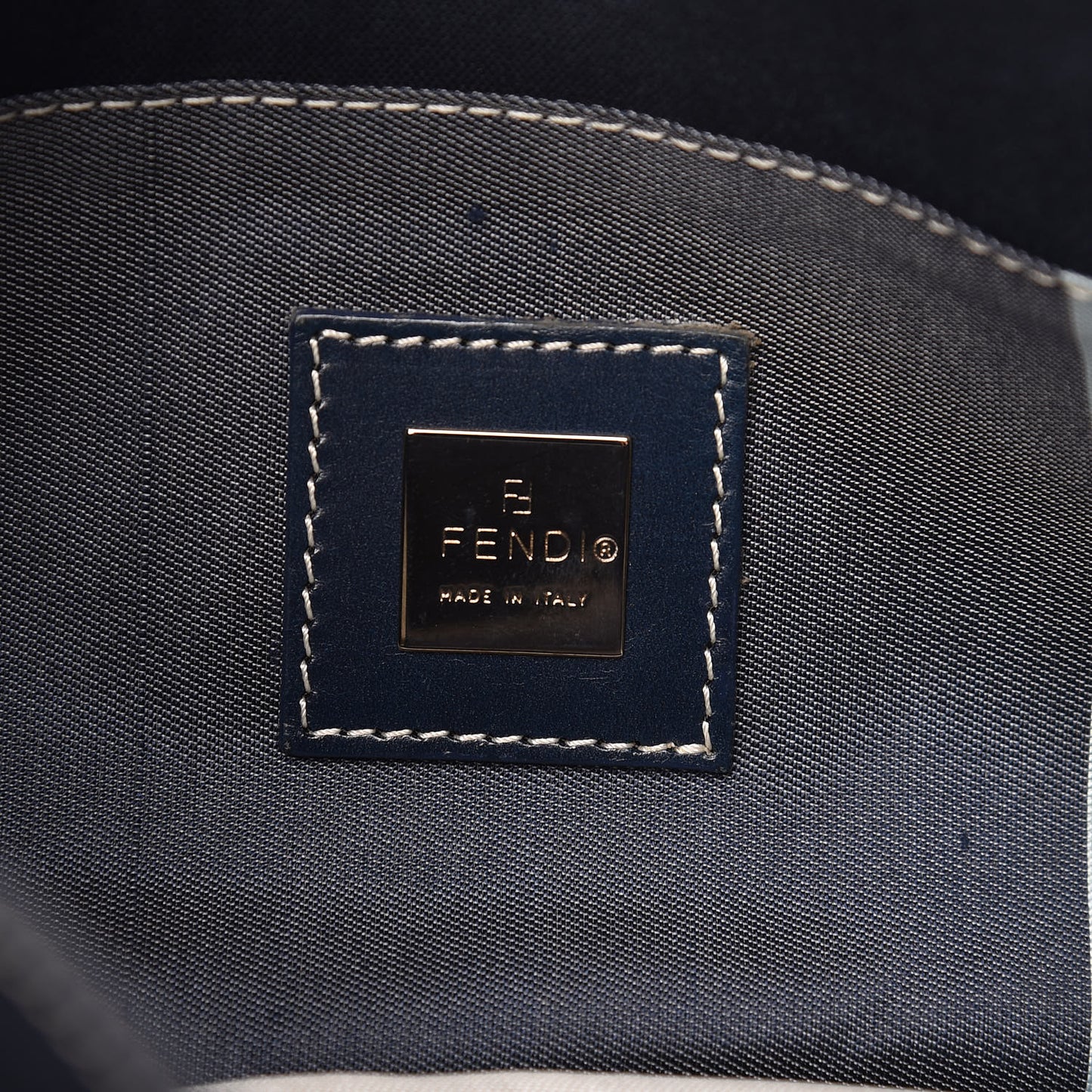 Canvas Shoulder Bag Dark Blue