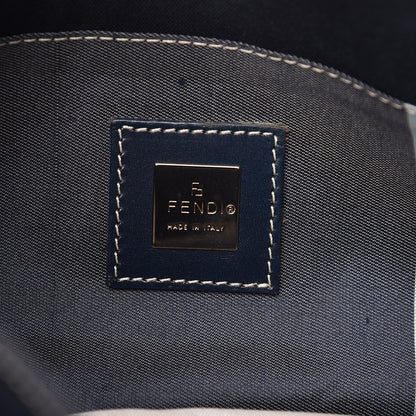 Fendi Canvas Shoulder Bag Dark Blue 8 of 13