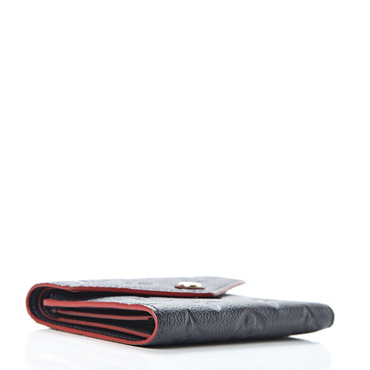 Louis Vuitton Empreinte Victorine Wallet Marine Rouge 4 of 6