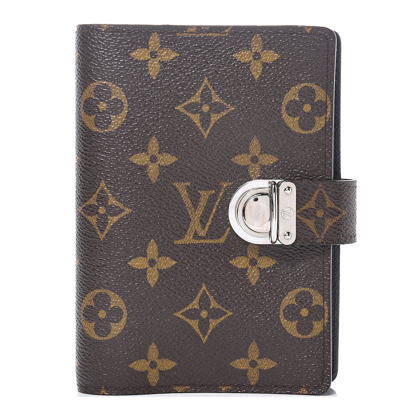 Monogram Koala Small Ring Agenda Cover Black