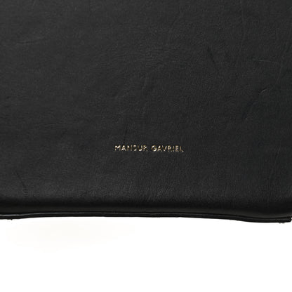 Mansur Gavriel Calfskin Circle Crossbody Bag Black 11 of 12