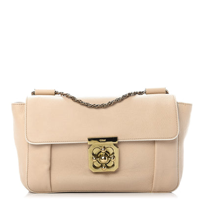 Chloe Goatskin Medium Elsie Shoulder Bag Biscotti Beige 1 of 14