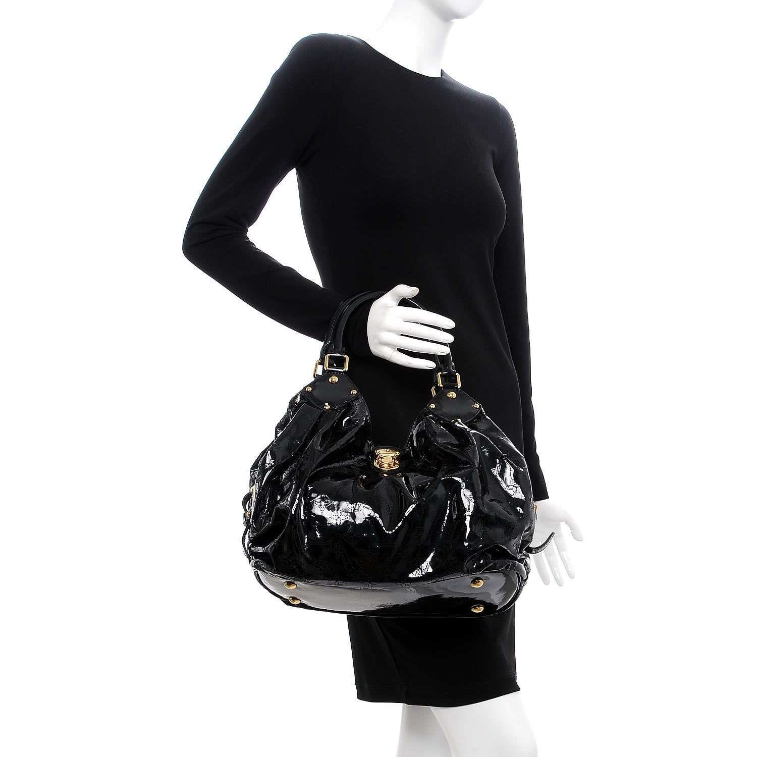 Louis Vuitton Surya Mahina L Black 2 of 10