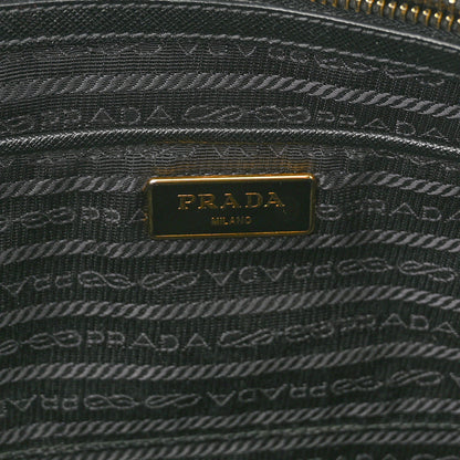 Prada Saffiano Medium Galleria Double Zip Tote Black 6 of 13