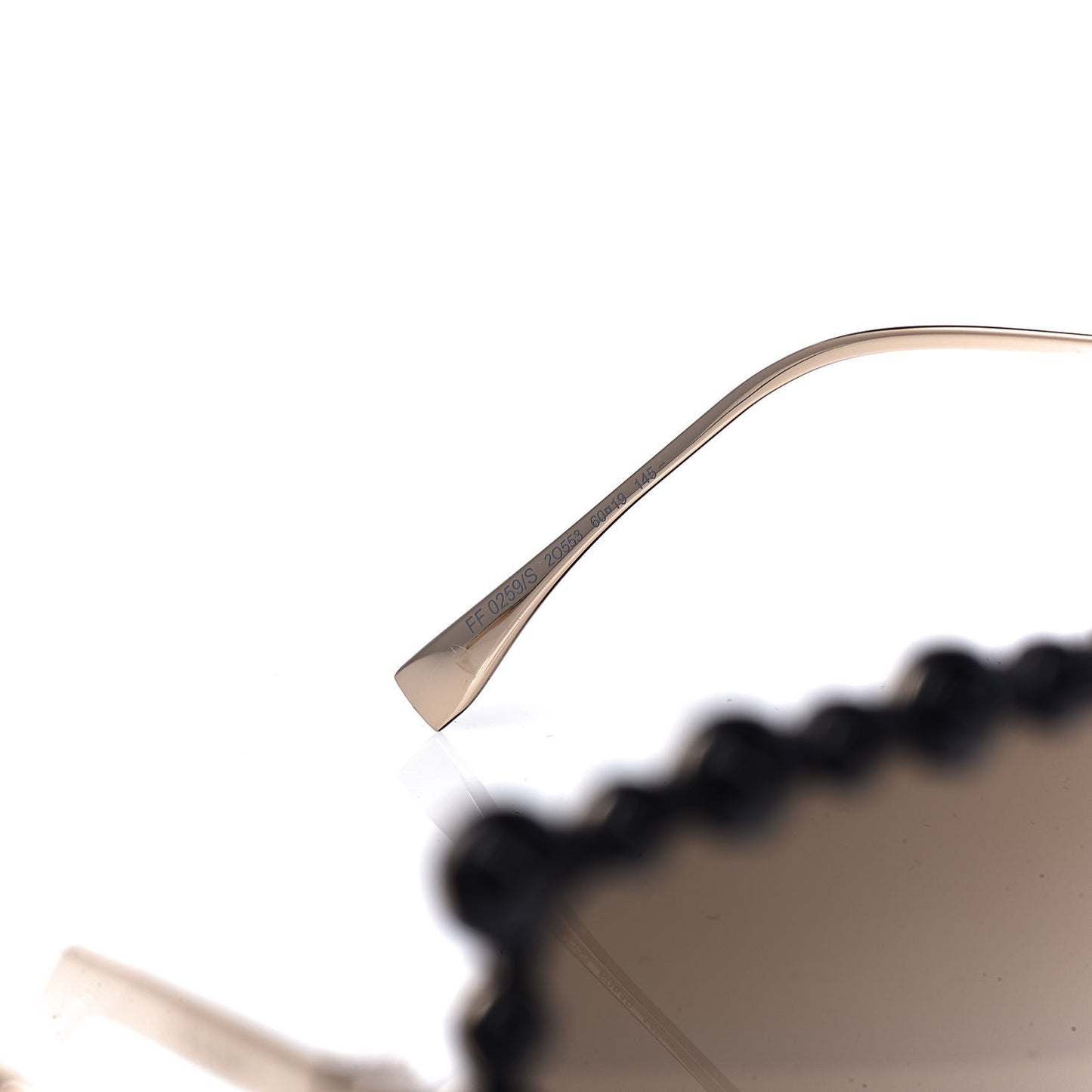 Square Dots Sunglasses FF 0259/S Black