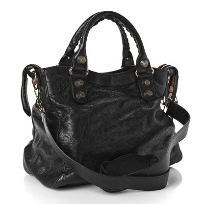 Balenciaga Agneau Giant 21 Rose Gold Hardware Velo Black 2 of 15