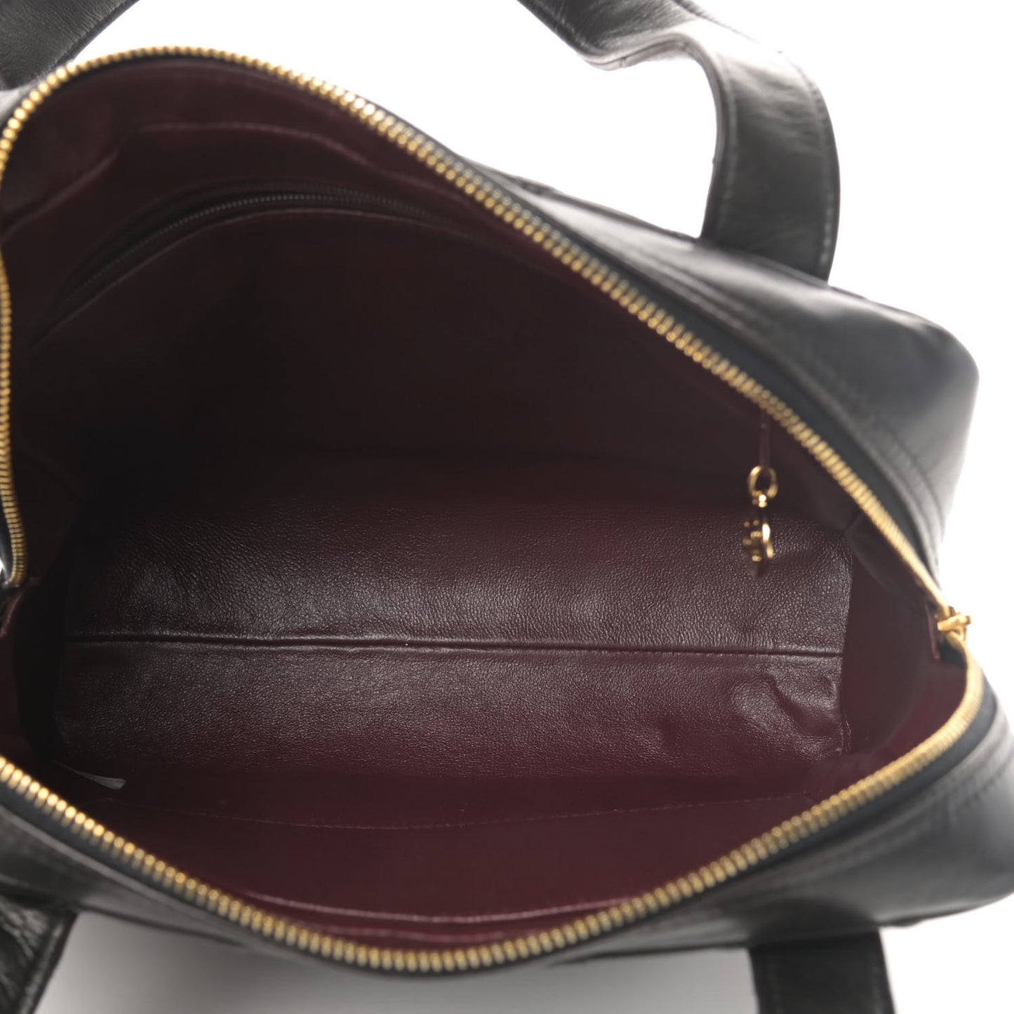 Lambskin Quilted CC Tote Black