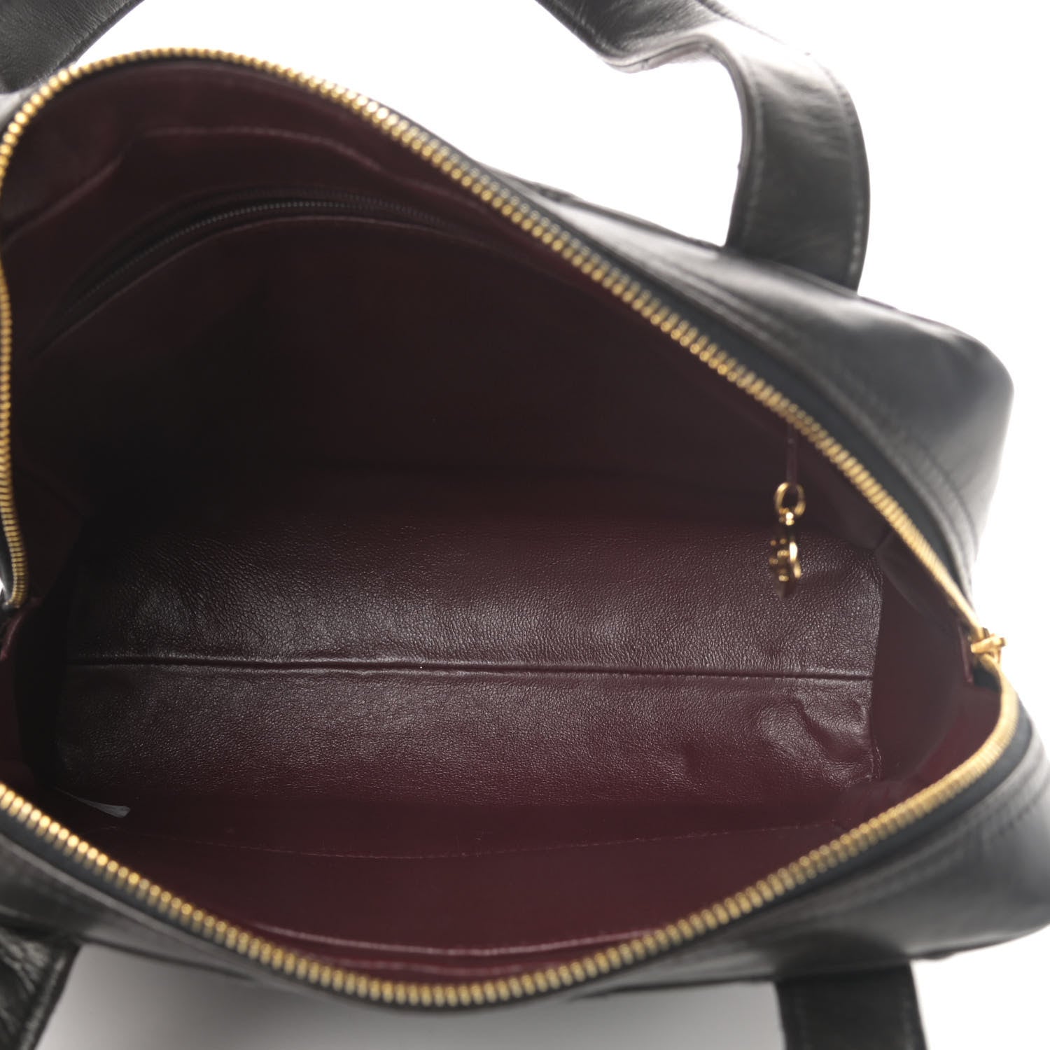 Chanel Lambskin Quilted CC Tote Black 4 of 4