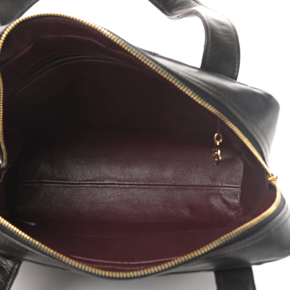 Chanel Lambskin Quilted CC Tote Black 4 of 4