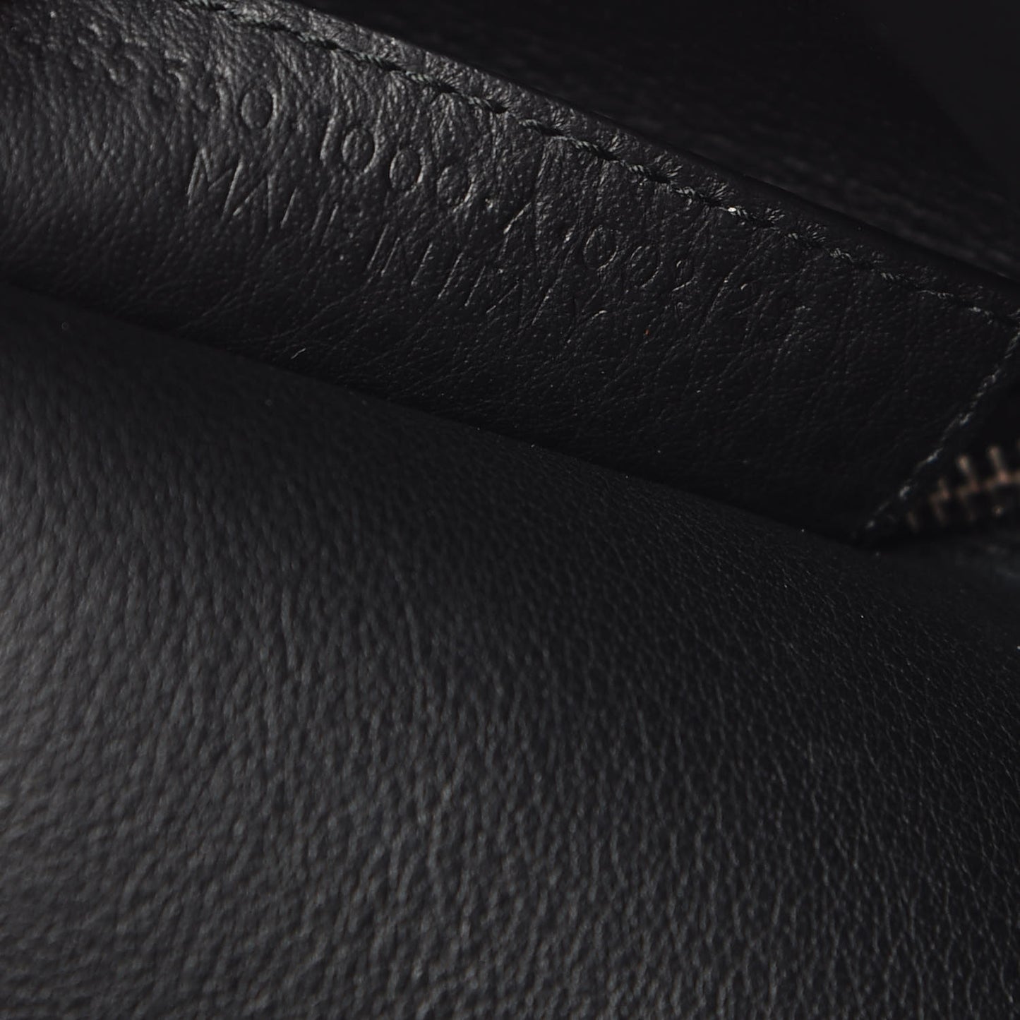 Calfskin Logo Medium Tote Black