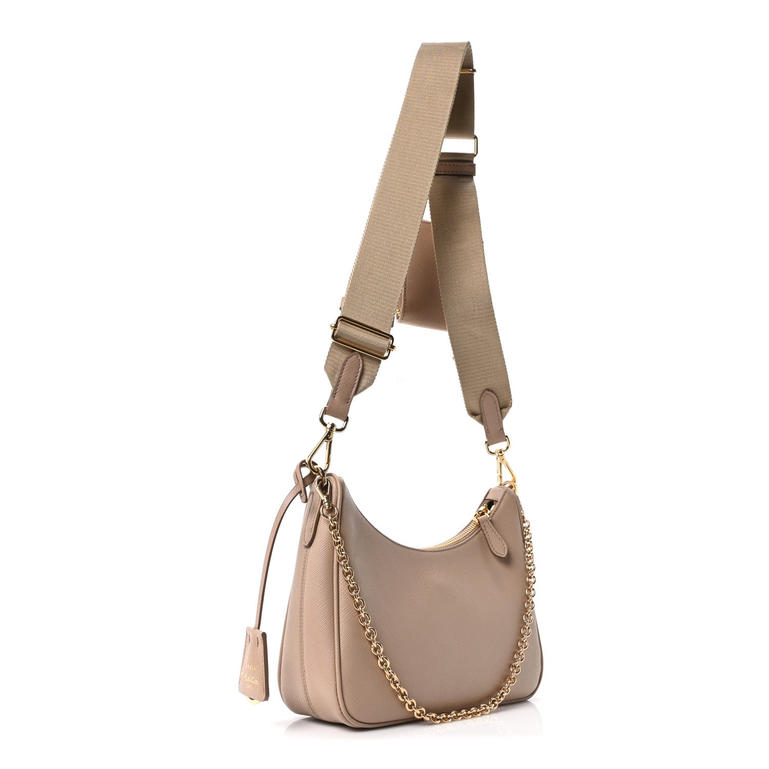 Prada Saffiano Lux Re-Edition 2005 Shoulder Bag Cammeo 3 of 10