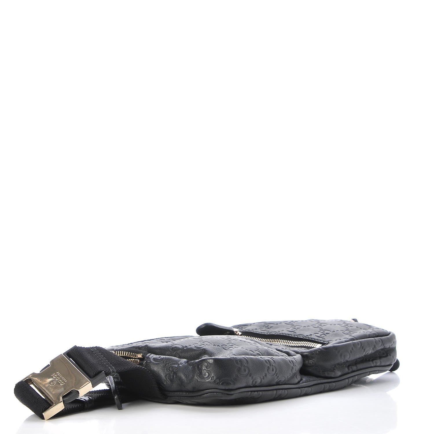 Gucci Guccissima Belt Bag Black 4 of 10
