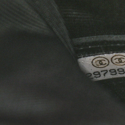 Chanel Crumpled Calfskin Medium Chain All Over Flap Black 6 of 9