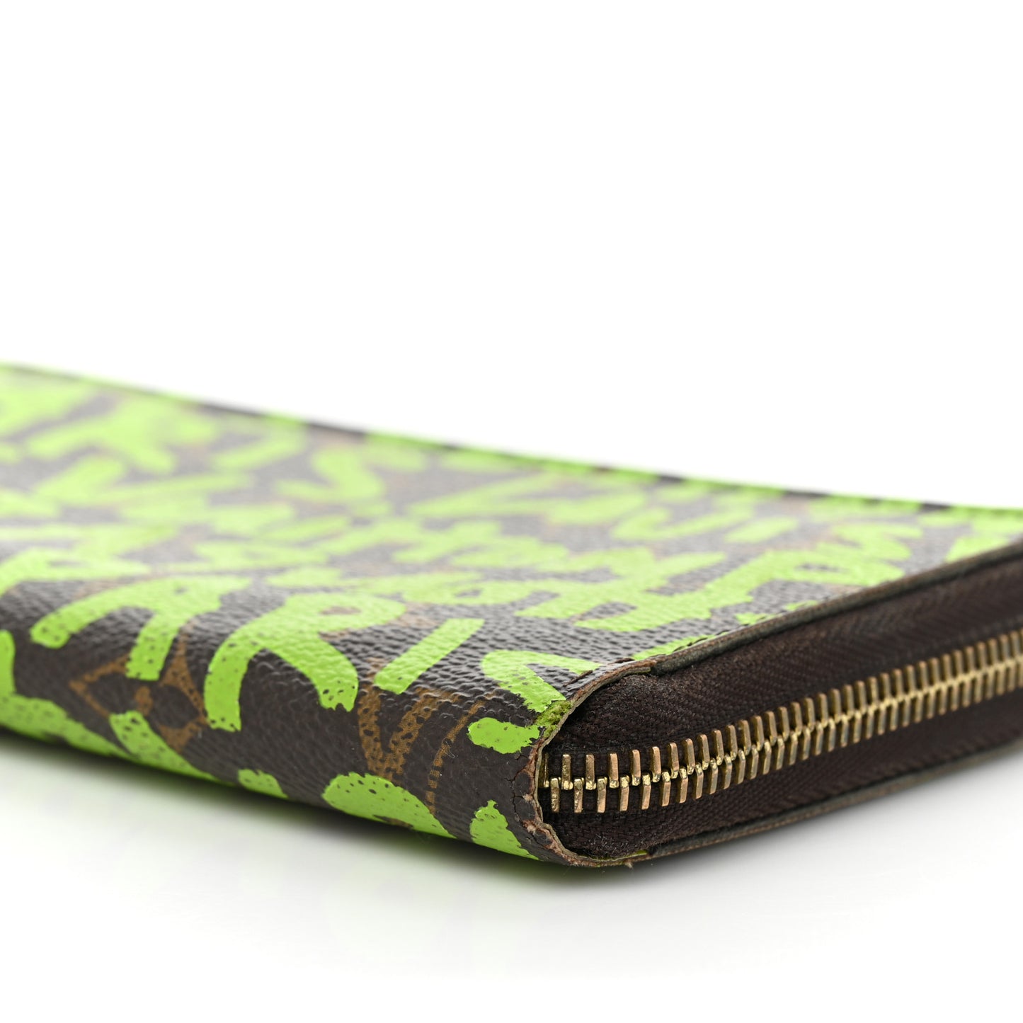 Monogram Graffiti Zippy Wallet Green
