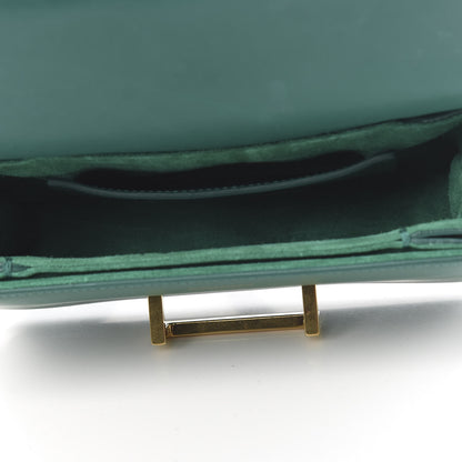 Saint Laurent Calfskin Small Classic Lulu Bag Green 5 of 10