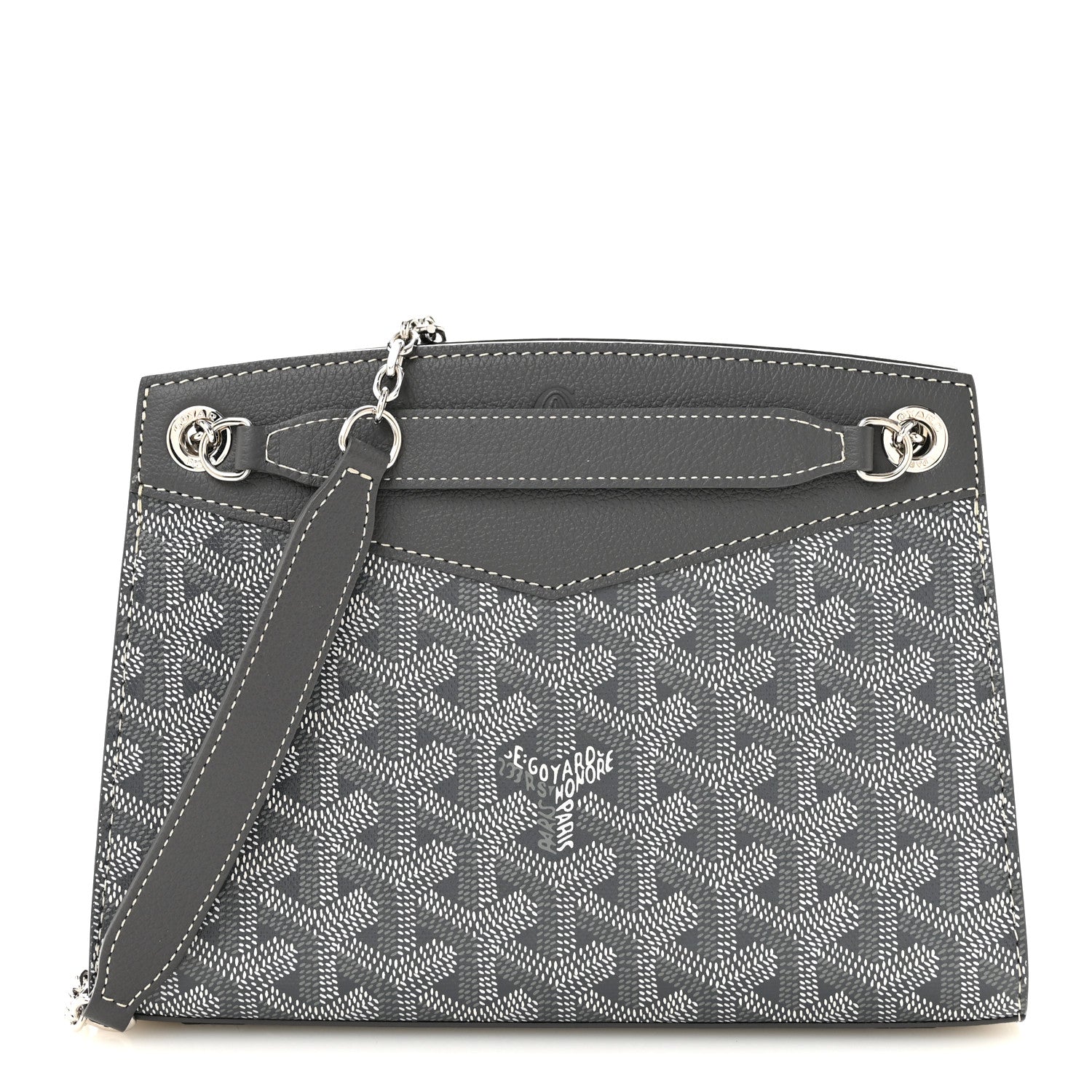 Goyard Goyardine Mini Rouette Structure Grey 1 of 10