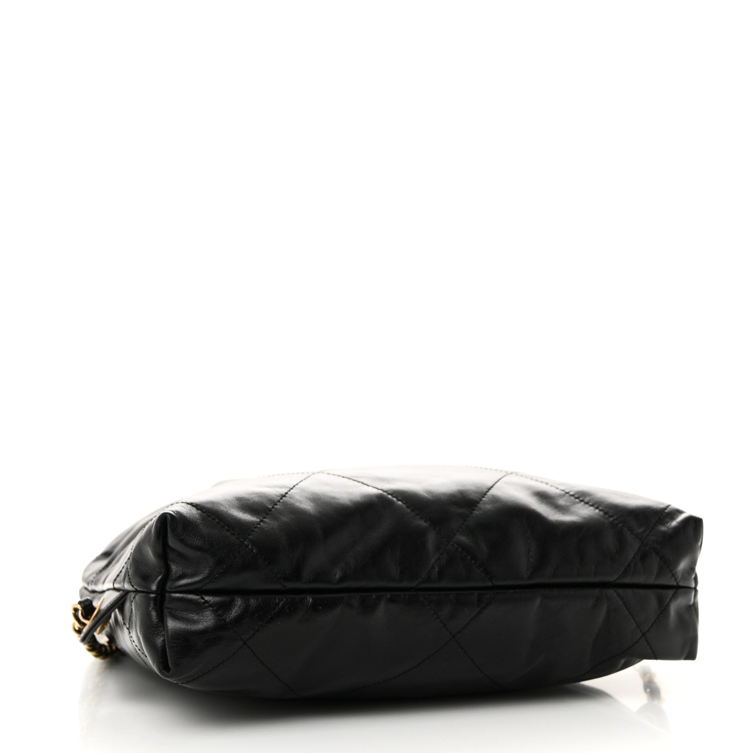 Chanel Shiny Calfskin Quilted Chanel 22 Backpack Black 4 of 10