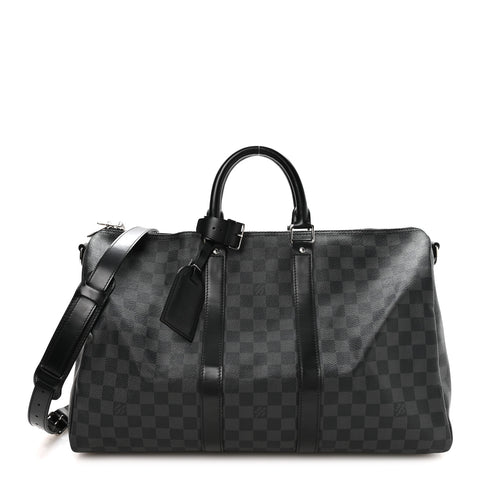 Damier Graphite Keepall Bandouliere 45